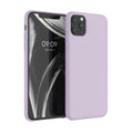 kwmobile Handyhülle für Apple iPhone 11 Pro Max Hülle Case Silikon Kabelloses Laden Schutzhülle Cover