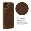 kalibri Schutzhülle kompatibel mit Apple iPhone 11 - Hardcover Handy Cover Case