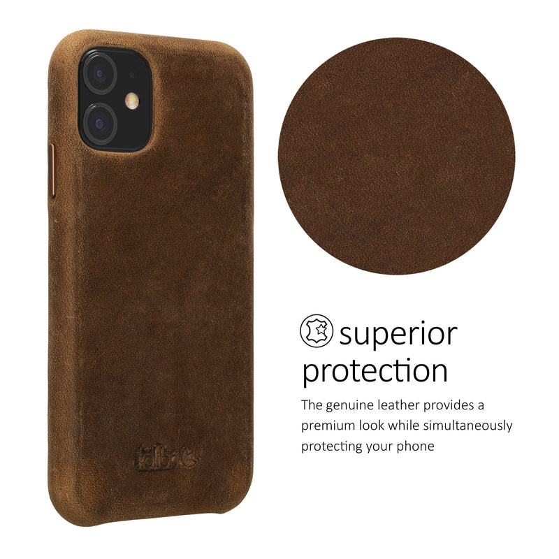 kalibri Schutzhülle kompatibel mit Apple iPhone 11 - Hardcover Handy Cover Case