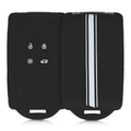 kwmobile Autoschlüssel Hülle kompatibel mit Renault 4-Tasten Smartkey Autoschlüssel (nur Keyless Go) Schutzhülle Cover