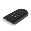 kwmobile Autoschlüssel Hülle kompatibel mit Renault 4-Tasten Smartkey Autoschlüssel (nur Keyless Go) Schutzhülle Cover