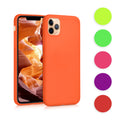 kwmobile Hülle kompatibel mit Apple iPhone 11 Pro Max Hülle - weiches TPU Silikon Case - Cover geeignet für kabelloses Laden - Neon Gelb Neon Gelb  
