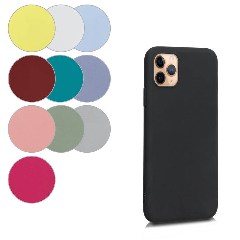 TPU Hülle für Apple iPhone 11 Pro in Hellblau matt