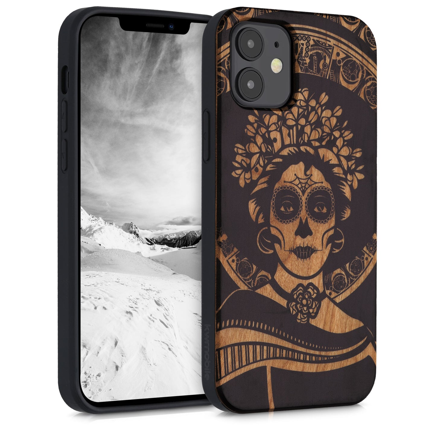 kwmobile Hülle kompatibel mit Apple iPhone 11 Handy Cover TPU Handyhülle Kompass Vintage