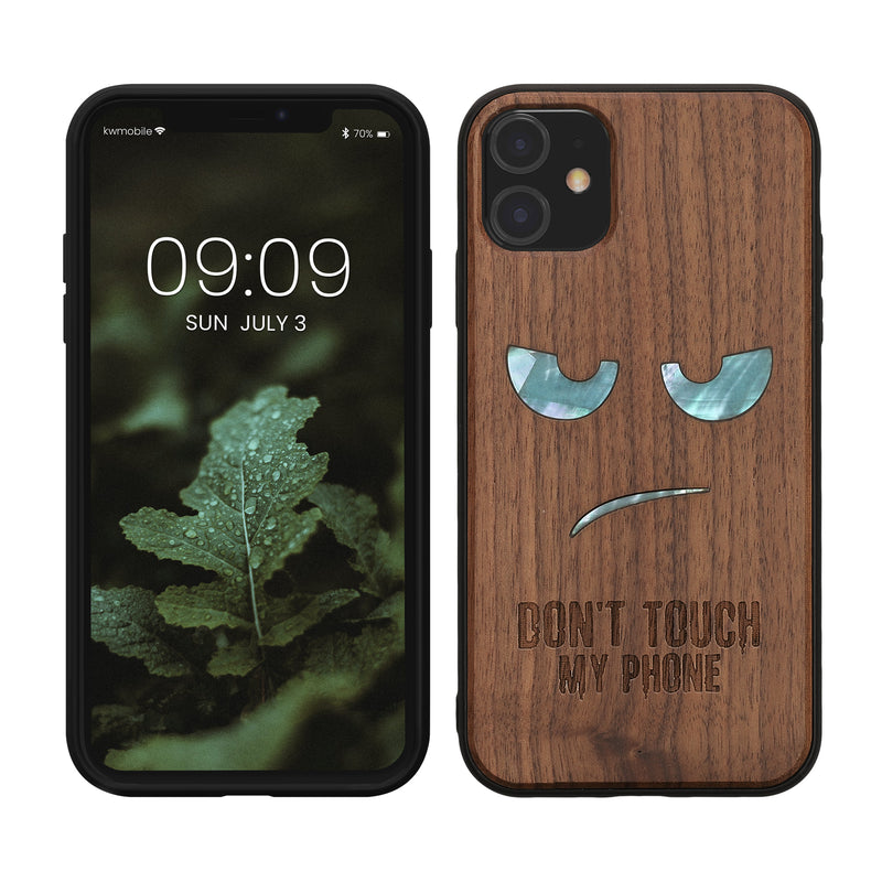 kwmobile Hülle kompatibel mit Apple iPhone 11 Handy Cover TPU Handyhülle Kompass Vintage