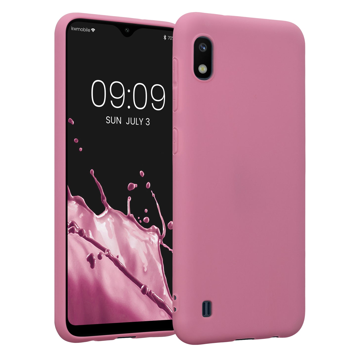 kwmobile Handyhülle für Samsung Galaxy A10 - Schutzhülle Cover - Kabelloses Laden