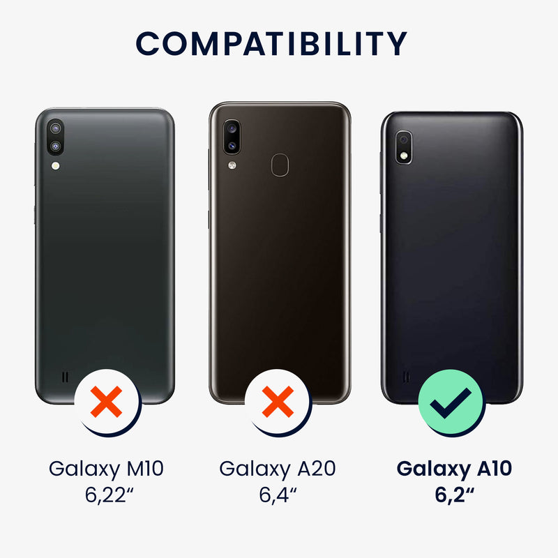 kwmobile Handyhülle für Samsung Galaxy A10 - Schutzhülle Cover - Kabelloses Laden