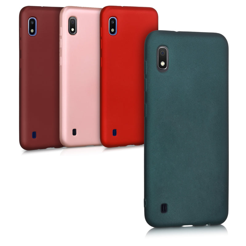 kwmobile Handyhülle für Samsung Galaxy A10 Hülle Silikon Case Schutzhülle Cover