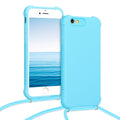 kwmobile Necklace Case kompatibel mit Apple iPhone 6 / 6S Hülle - Cover mit Kordel zum Umhängen - Silikon Schutzhülle