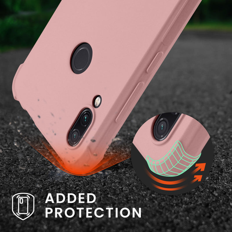 kwmobile Necklace Case kompatibel mit Xiaomi Redmi Note 7 / Note 7 Pro Hülle - Cover mit Kordel zum Umhängen - Silikon Schutzhülle
