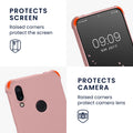 kwmobile Necklace Case kompatibel mit Xiaomi Redmi Note 7 / Note 7 Pro Hülle - Cover mit Kordel zum Umhängen - Silikon Schutzhülle