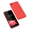 kwmobile Handyhülle für iPhone SE 2022 Hülle / iPhone SE 2020 / iPhone 8 / iPhone 7, für iPhone SE Hülle - Schutzhülle für kabelloses Laden - Case
