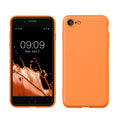 kwmobile Handyhülle für iPhone SE 2022 Hülle / iPhone SE 2020 / iPhone 8 / iPhone 7, für iPhone SE Hülle - Schutzhülle für kabelloses Laden - Case