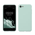 kwmobile Handyhülle für iPhone SE 2022 Hülle / iPhone SE 2020 / iPhone 8 / iPhone 7, für iPhone SE Hülle - Schutzhülle für kabelloses Laden - Case