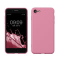 kwmobile Handyhülle für iPhone SE 2022 Hülle / iPhone SE 2020 / iPhone 8 / iPhone 7, für iPhone SE Hülle - Schutzhülle für kabelloses Laden - Case