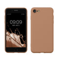 kwmobile Handyhülle für iPhone SE 2022 Hülle / iPhone SE 2020 / iPhone 8 / iPhone 7, für iPhone SE Hülle - Schutzhülle für kabelloses Laden - Case