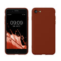 kwmobile Handyhülle für iPhone SE 2022 Hülle / iPhone SE 2020 / iPhone 8 / iPhone 7, für iPhone SE Hülle - Schutzhülle für kabelloses Laden - Case
