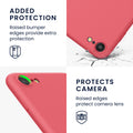 kwmobile Handyhülle für iPhone SE 2022 Hülle / iPhone SE 2020 / iPhone 8 / iPhone 7, für iPhone SE Hülle - Schutzhülle für kabelloses Laden - Case