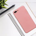 kwmobile Hülle kompatibel mit Apple iPhone 7 Plus / iPhone 8 Plus - gummierte Silikon Handyhülle - Schutzhülle für kabelloses Laden - Case