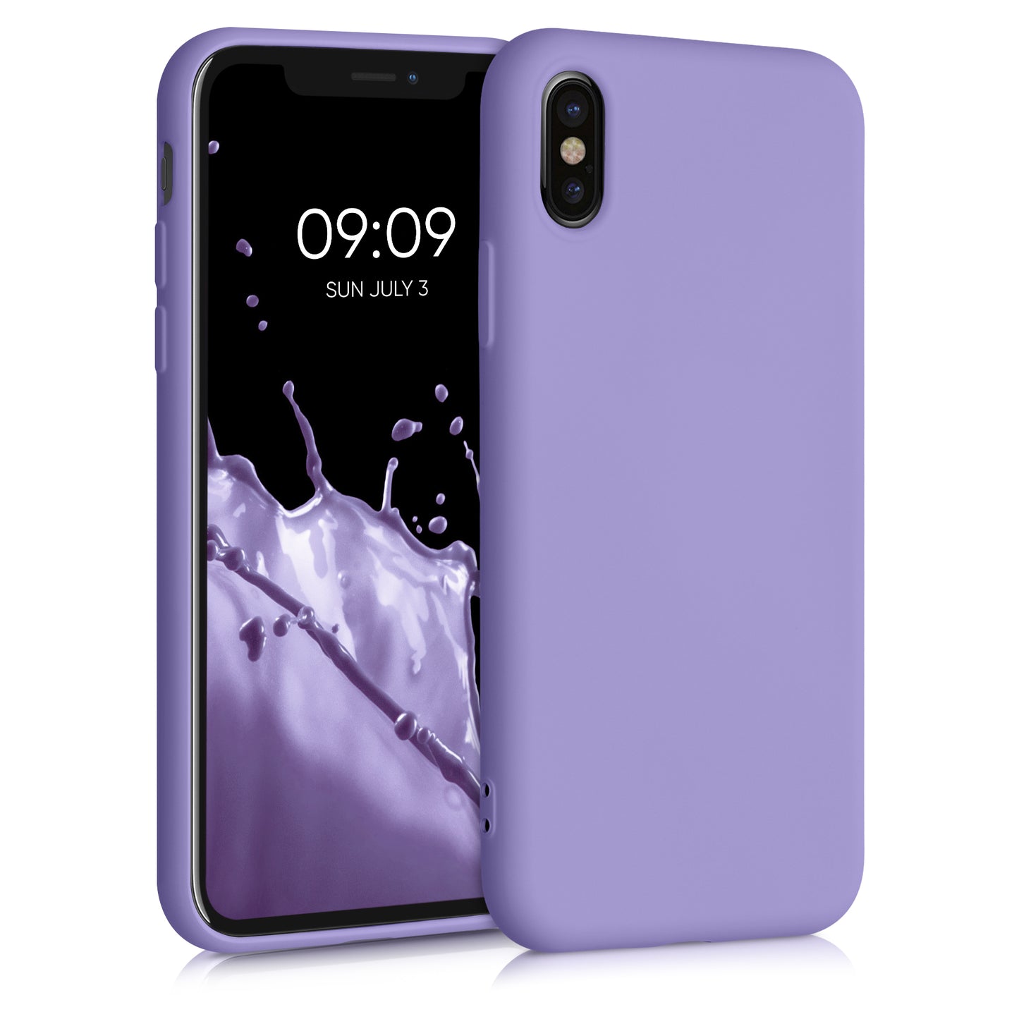 kwmobile Hülle kompatibel mit Apple iPhone X Hülle Schutzhülle für kabelloses Laden Case
