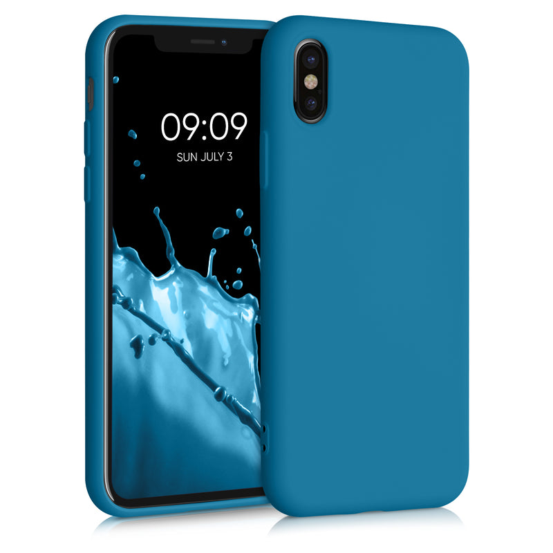 kwmobile Hülle kompatibel mit Apple iPhone X Hülle Schutzhülle für kabelloses Laden Case