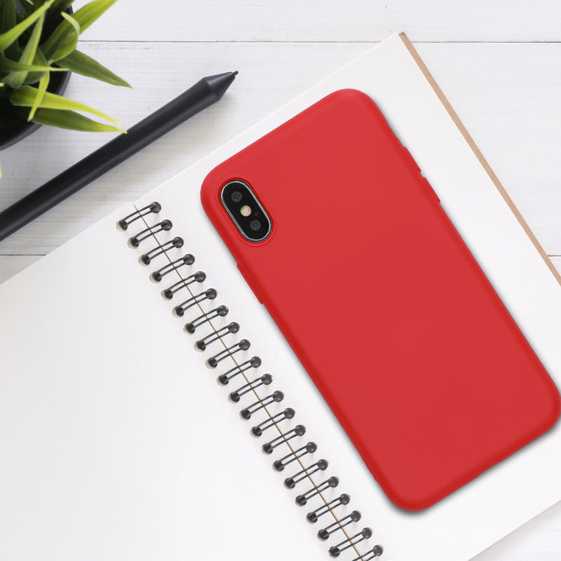 kwmobile Hülle kompatibel mit Apple iPhone X Hülle Schutzhülle für kabelloses Laden Case