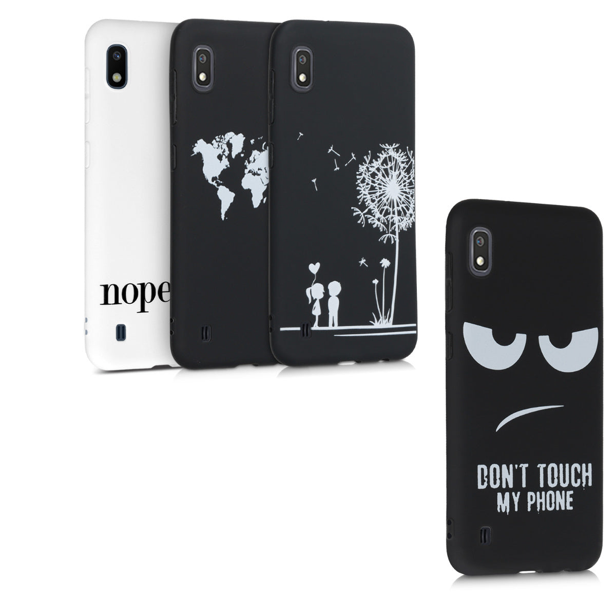 kwmobile Hülle kompatibel mit Samsung Galaxy A10 - Handyhülle Silikon Case
