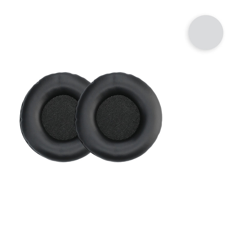 kwmobile 2x Ohr Polster für JBL E50BT Ohrpolster - Ersatz Ohrpolster - Kopfhörer Ersatzteile - Kopfhörer Ersatzpolster für Over Ear Headphones Schwarz  