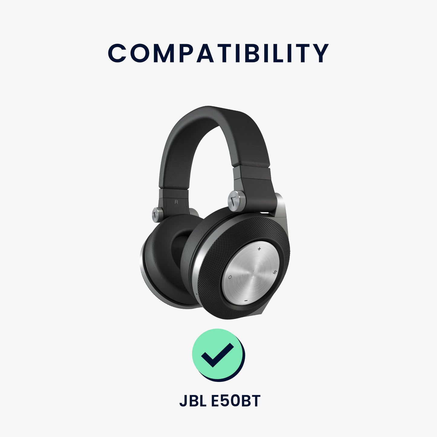 kwmobile Ohr Polster für JBL E50BT Kopfhörer Ersatzteile Over Ear Headphones