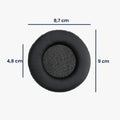 kwmobile Ohr Polster für Pioneer HDJ-1000/HDJ-2000/HDJ-1500 Ohrpolster Ersatz Kopfhörer Ersatzteile Kopfhörer Ersatzpolster Over Ear Headphones