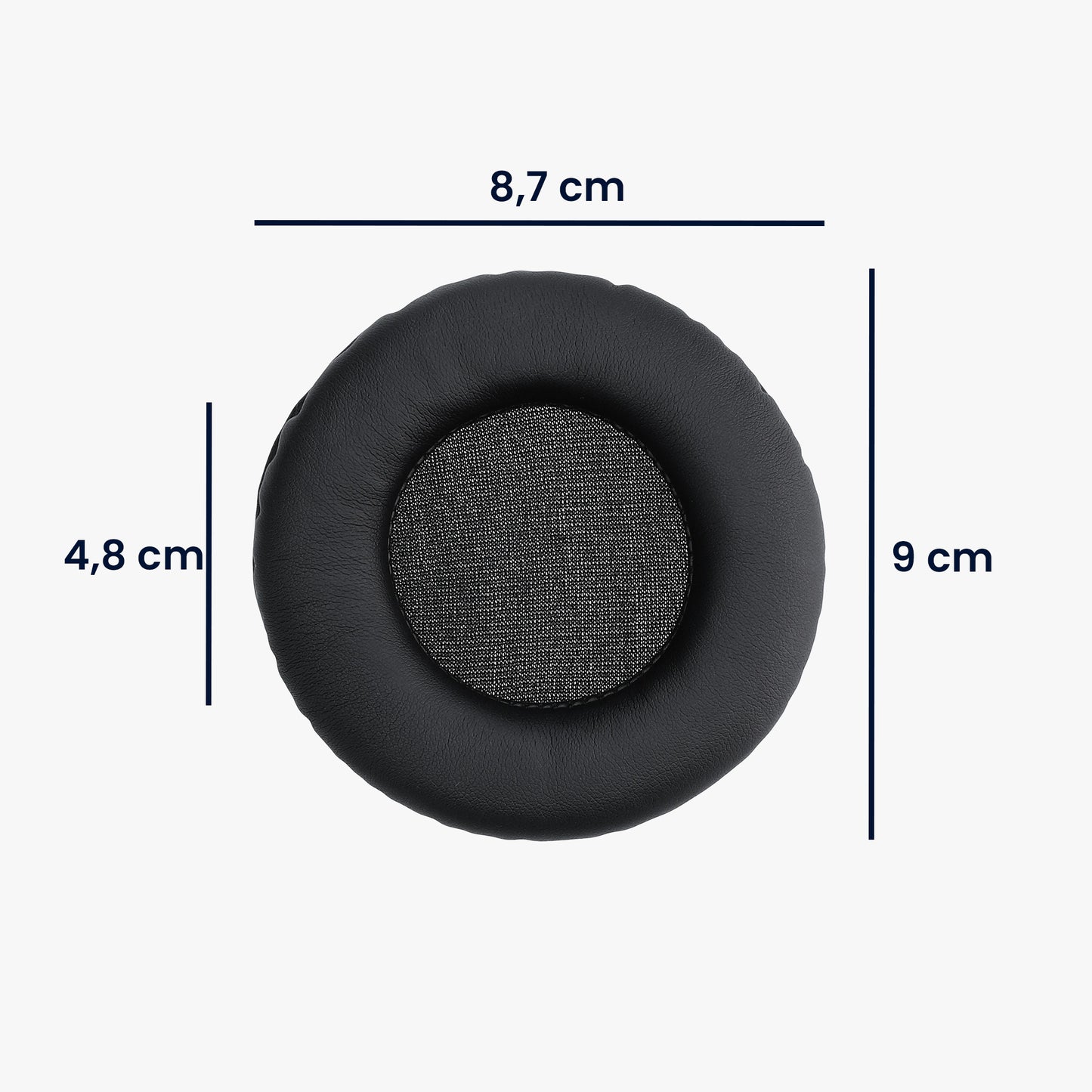 kwmobile Ohr Polster für Pioneer HDJ-1000/HDJ-2000/HDJ-1500 Ohrpolster Ersatz Kopfhörer Ersatzteile Kopfhörer Ersatzpolster Over Ear Headphones