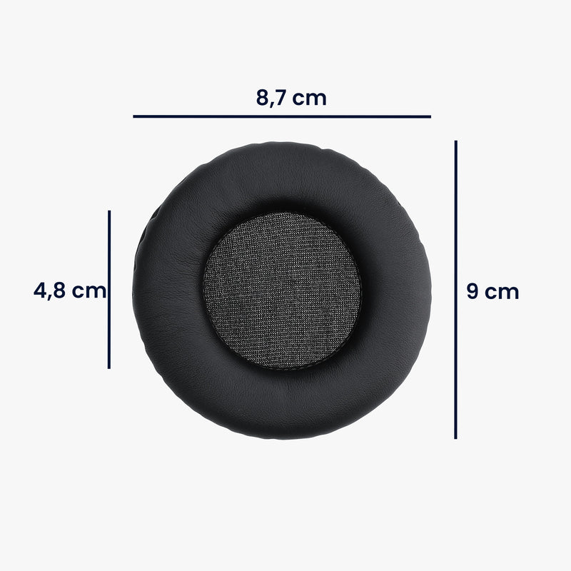 kwmobile Ohr Polster für Pioneer HDJ-1000/HDJ-2000/HDJ-1500 Ohrpolster Ersatz Kopfhörer Ersatzteile Kopfhörer Ersatzpolster Over Ear Headphones