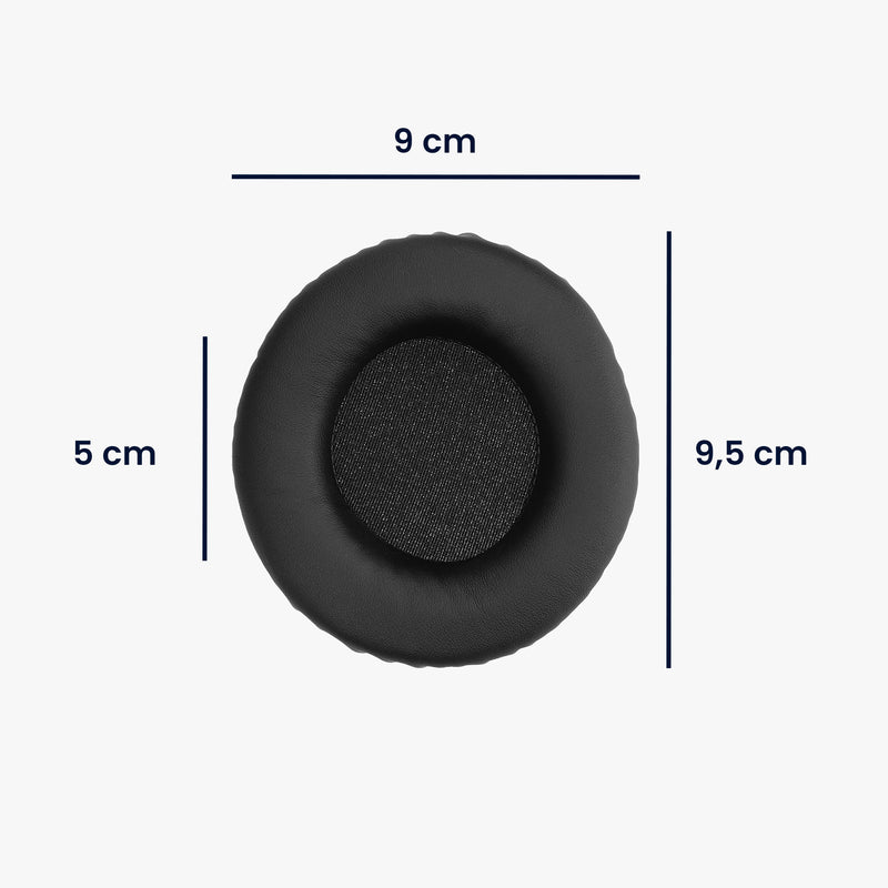 kwmobile Ohr Polster für Sennheiser HD215 /HD225 /HD205 II /HD 4.40 BT Ohrpolster Ersatz Ohrpolster Kopfhörer Ersatzteile Kopfhörer Ersatzpolster Over Ear Headphones