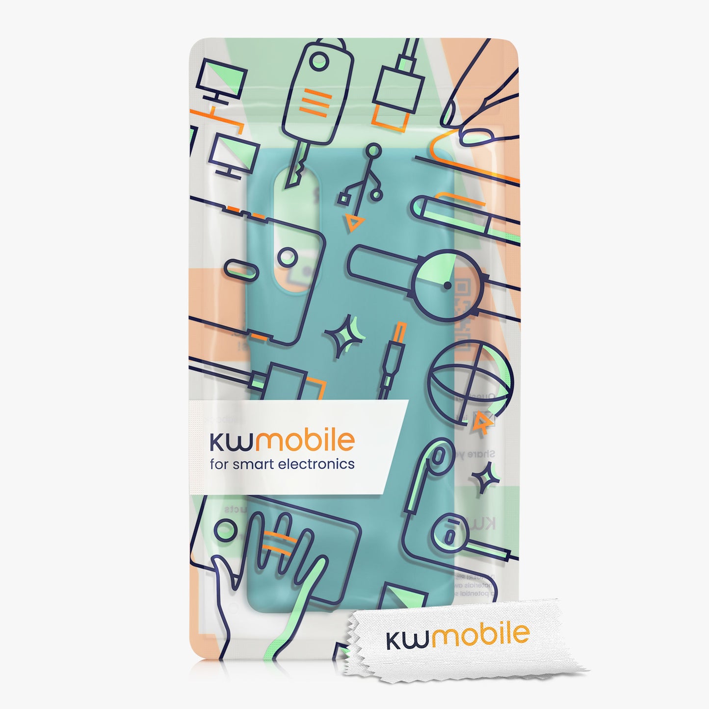 kwmobile Handyhülle für Sony Xperia 5 - Kabelloses Laden - Schutzhülle Cover