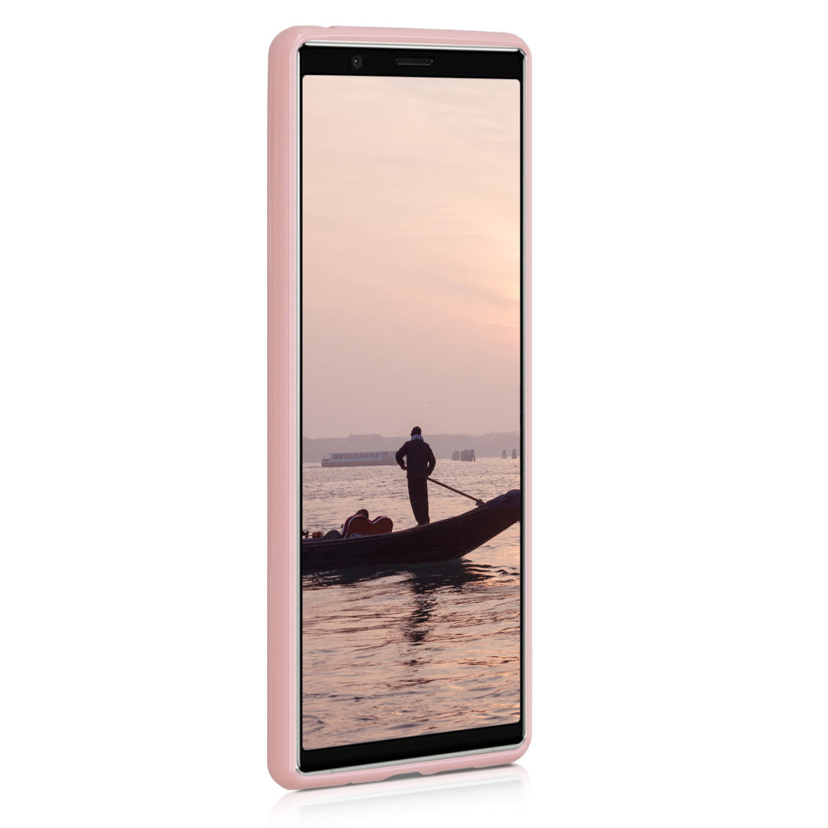 kwmobile Handyhülle für Sony Xperia 5 - Kabelloses Laden - Schutzhülle Cover
