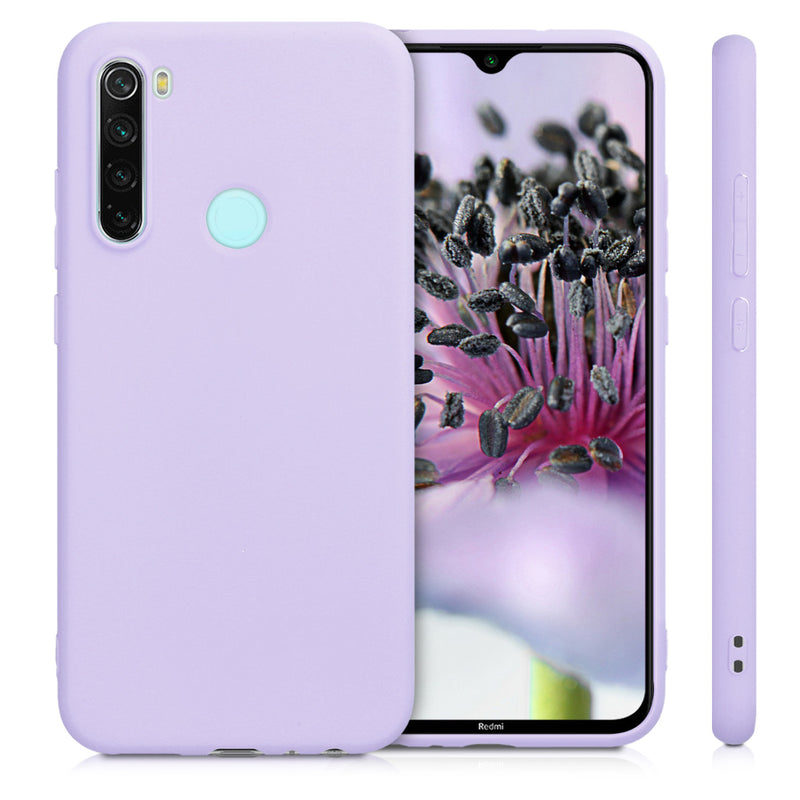 kwmobile Handyhülle für Xiaomi Redmi Note 8 (2019 / 2021) Hülle - Kabelloses Laden - Schutzhülle Cover