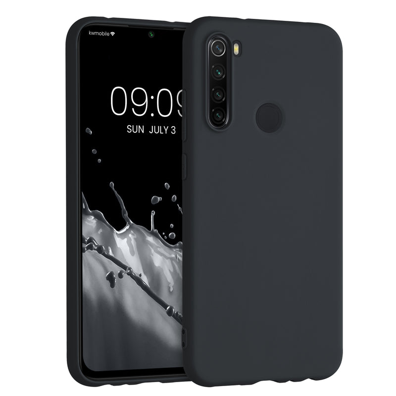 kwmobile Handyhülle für Xiaomi Redmi Note 8 (2019 / 2021) Hülle - Kabelloses Laden - Schutzhülle Cover