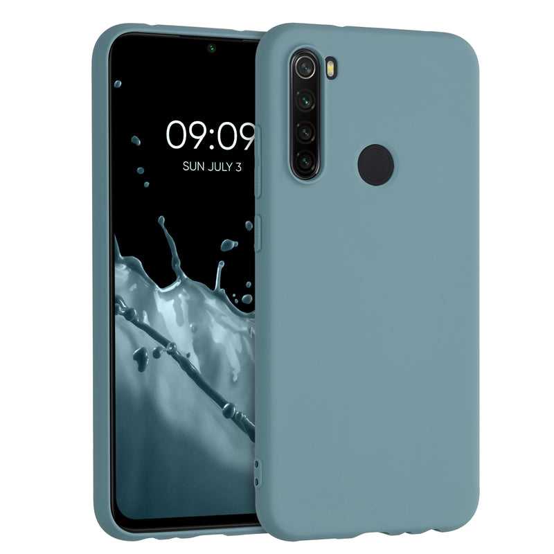 kwmobile Handyhülle für Xiaomi Redmi Note 8 (2019 / 2021) Hülle - Kabelloses Laden - Schutzhülle Cover