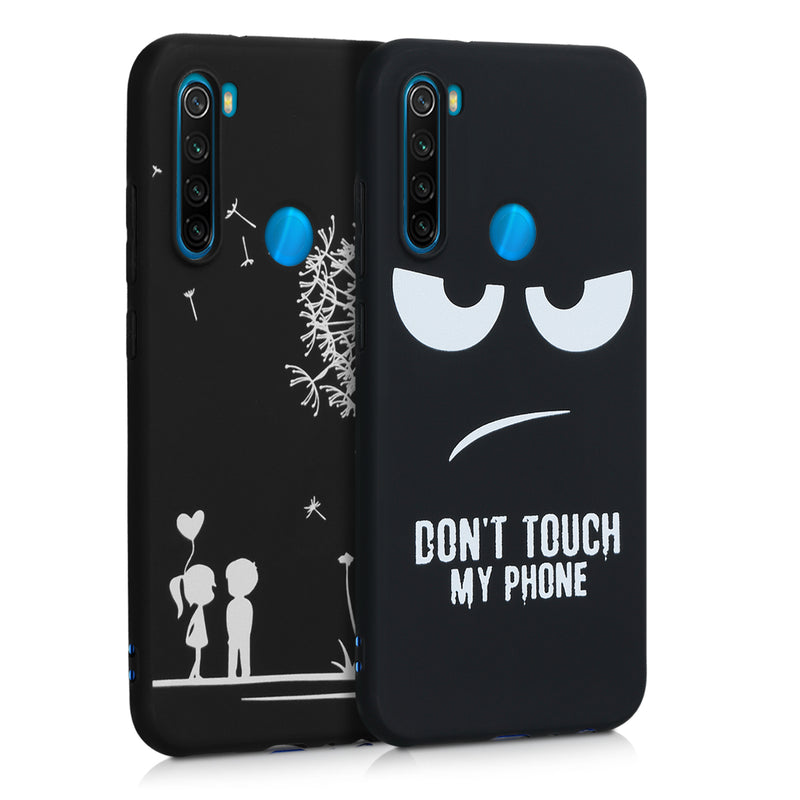 kwmobile Hülle kompatibel mit Xiaomi Redmi Note 8 (2019 / 2021) - Handyhülle Silikon Case