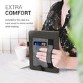 kwmobile Hülle kompatibel mit Tolino Shine 3 Flip Case mit Handschlaufe Cover