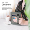 kwmobile Schutzhülle kompatibel mit Tolino Shine 3 Flip Hülle - Cover mit Handschlaufe
