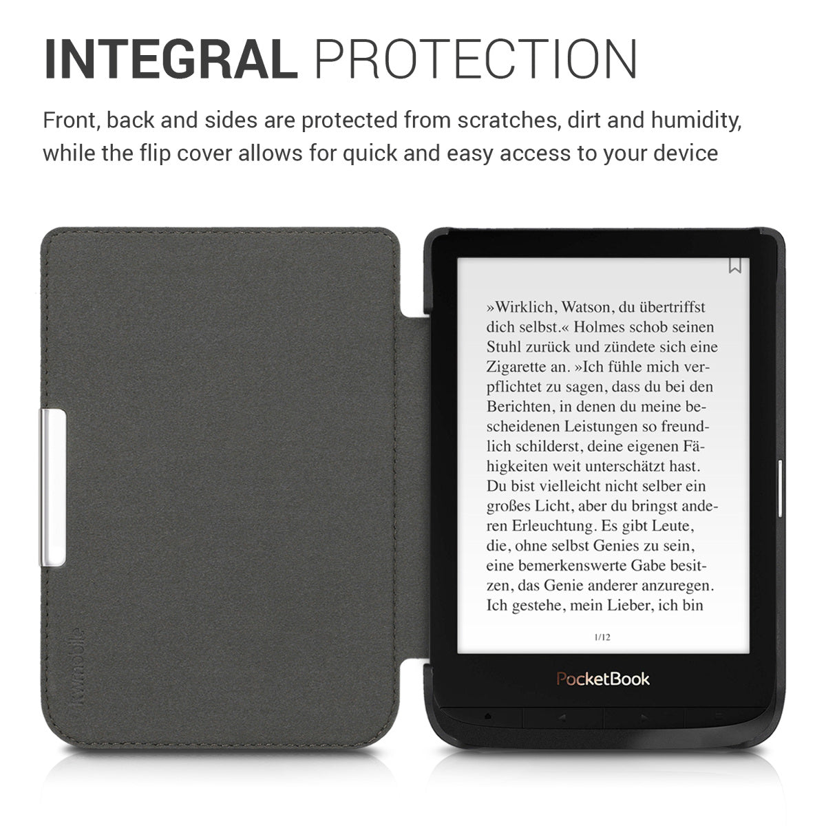 Hülle für Pocketbook Touch Lux 4/5/Touch HD 3/Color (2020)/ Vivlio Lux 5
