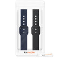 kwmobile Uhrenarmband für Samsung Galaxy Fit (SM-R370) Armband Fitnesstracker Band Set Ersatzarmband Smartwatch
