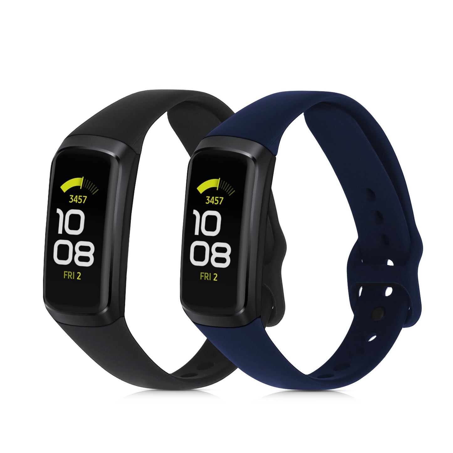 kwmobile Uhrenarmband für Samsung Galaxy Fit (SM-R370) Armband Fitnesstracker Band Set Ersatzarmband Smartwatch