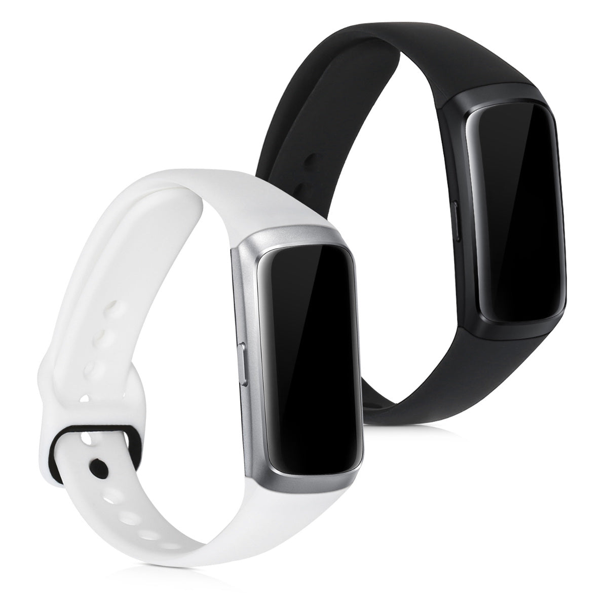 kwmobile Uhrenarmband für Samsung Galaxy Fit (SM-R370) Armband Fitnesstracker Band Set Ersatzarmband Smartwatch