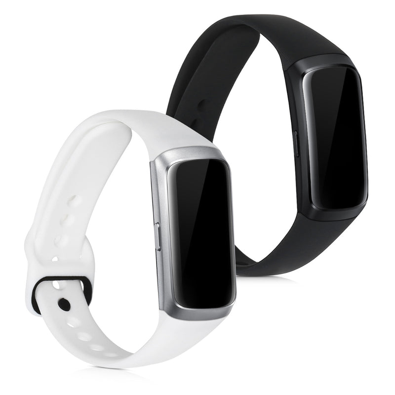 kwmobile Uhrenarmband für Samsung Galaxy Fit (SM-R370) Armband Fitnesstracker Band Set Ersatzarmband Smartwatch