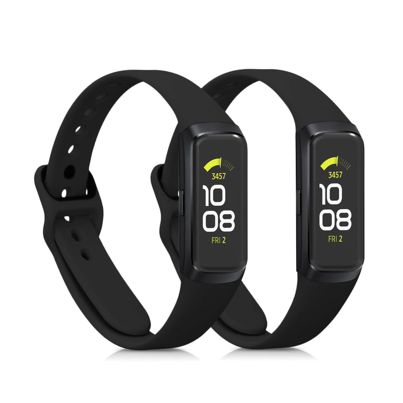 kwmobile Uhrenarmband für Samsung Galaxy Fit (SM-R370) Armband Fitnesstracker Band Set Ersatzarmband Smartwatch