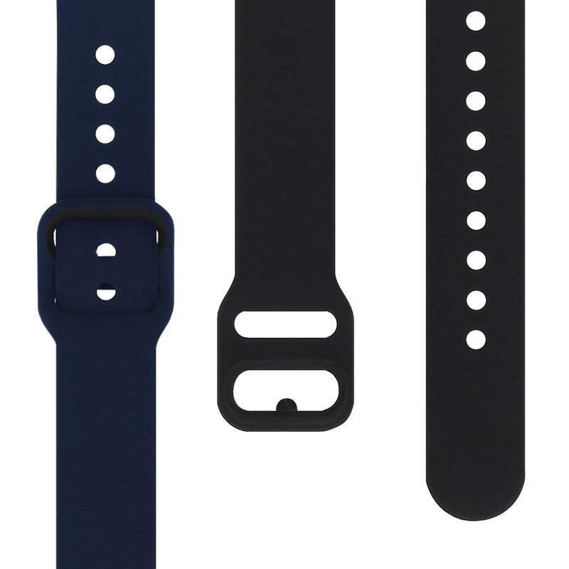 kwmobile Uhrenarmband für Samsung Galaxy Fit (SM-R370) Armband Fitnesstracker Band Set Ersatzarmband Smartwatch