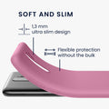 kwmobile Handyhülle für Xiaomi Redmi Note 8 Pro - Kabelloses Laden - Schutzhülle Cover