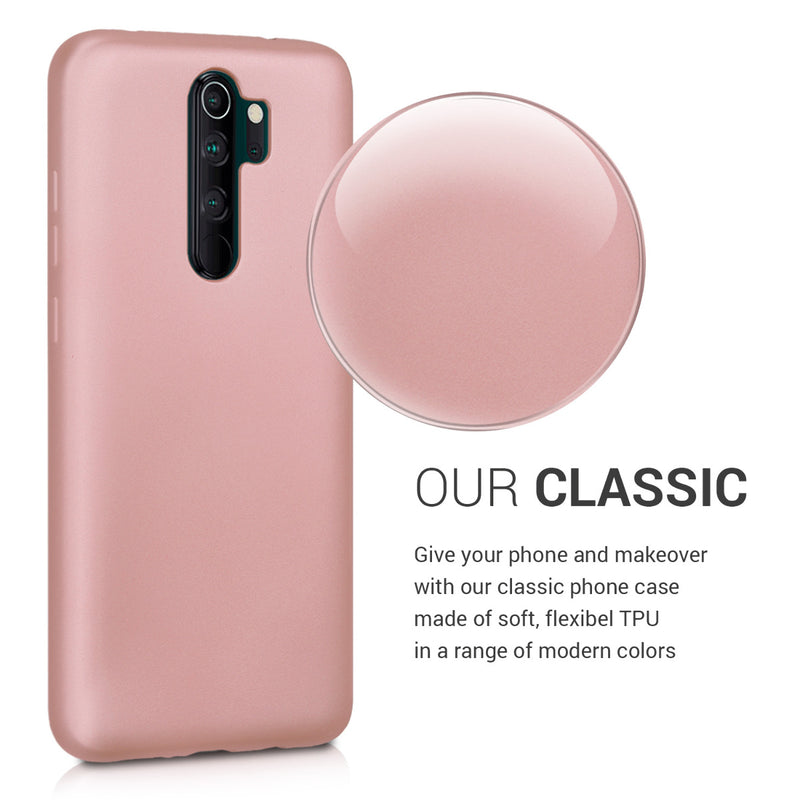 kwmobile Handyhülle für Xiaomi Redmi Note 8 Pro Hülle - Silikon Case Schutzhülle Cover